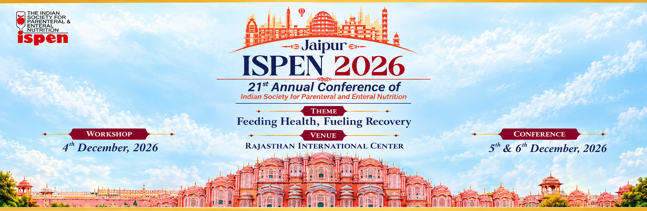 ispen 2026 jaipur conference banner
